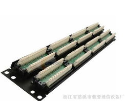 高效布线首选 48口网络配线架与数据配线架详解